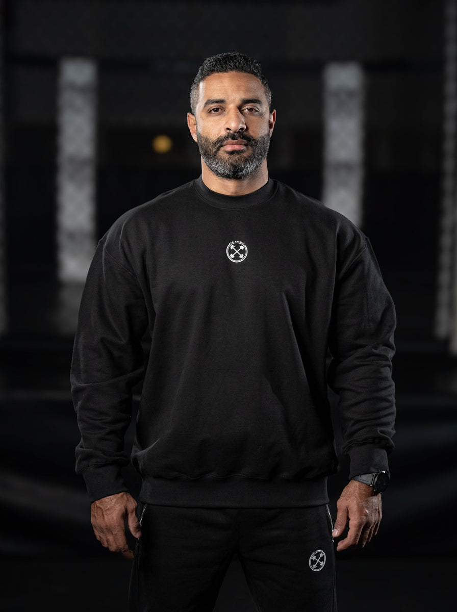 CORE Bar-Basic Oversized Crewneck – Gym Apparel Egypt