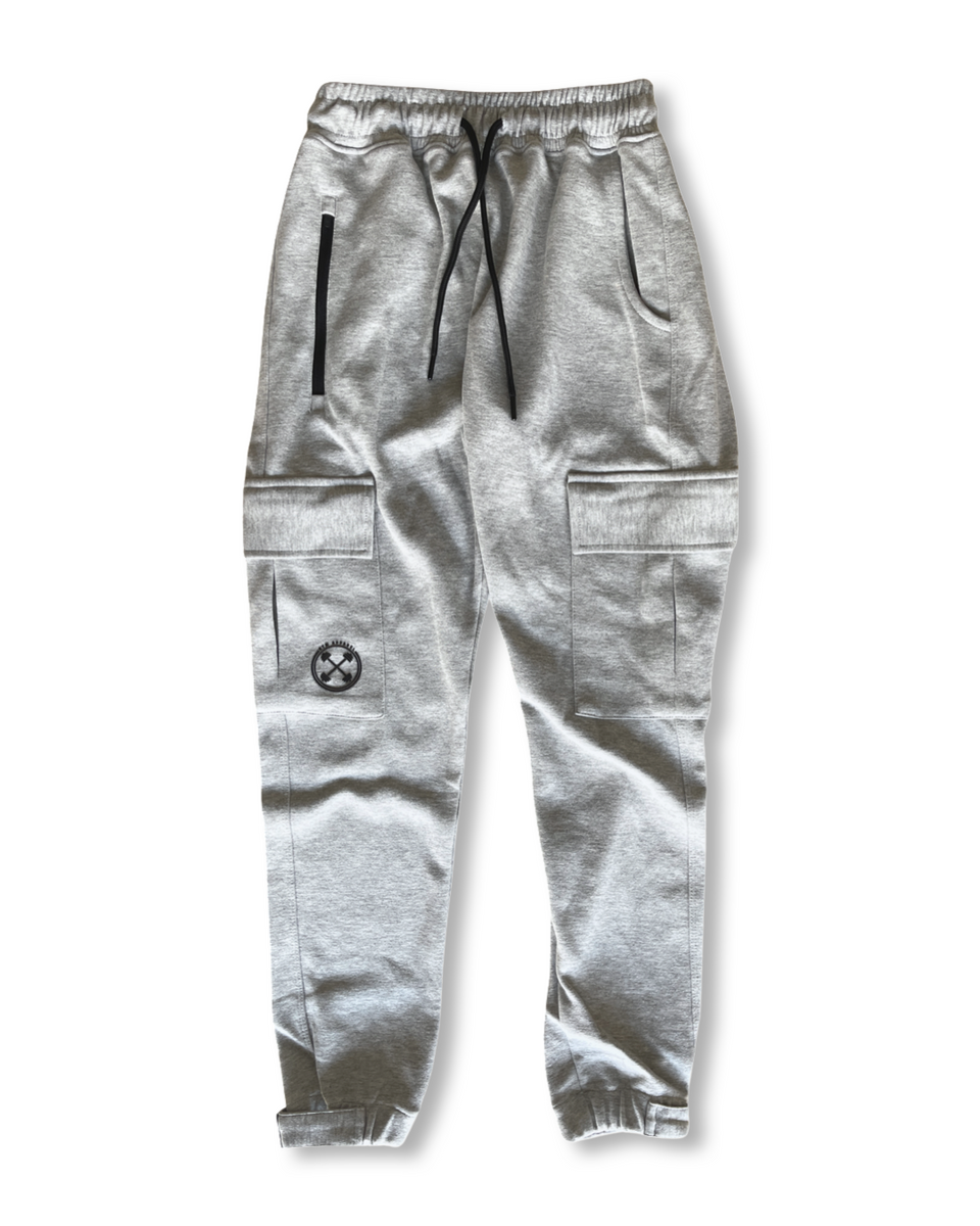 Cargo Joggers - ULTRA Perform-Gear [ Heather Grey ] Limited Batch – Gym  Apparel Egypt