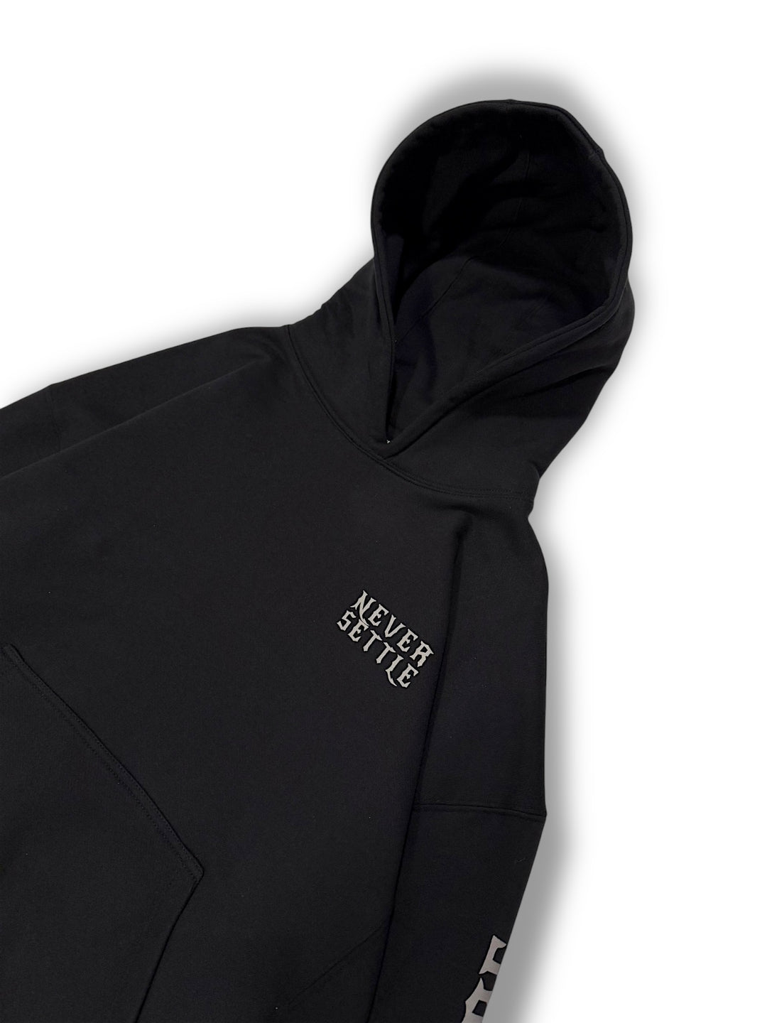 Never Settle Oversized Hoodie V2 [Limited Edition]