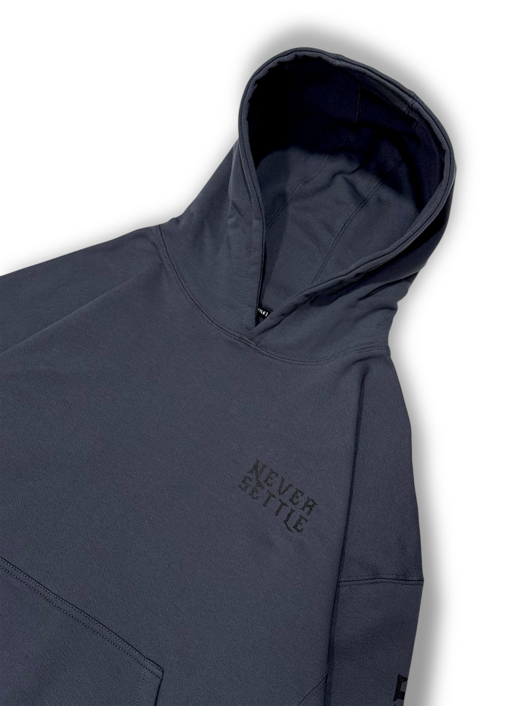 Never Settle Oversized Hoodie V2 [Limited Edition]