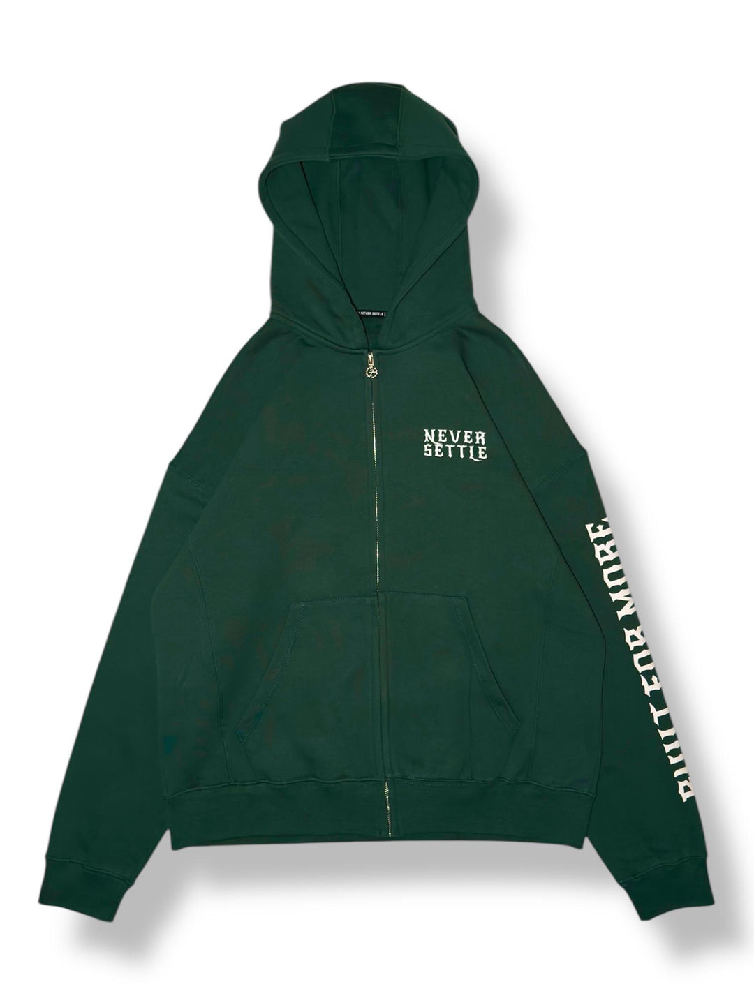 Never Settle Oversized Zip Jacket [Limited Edition]