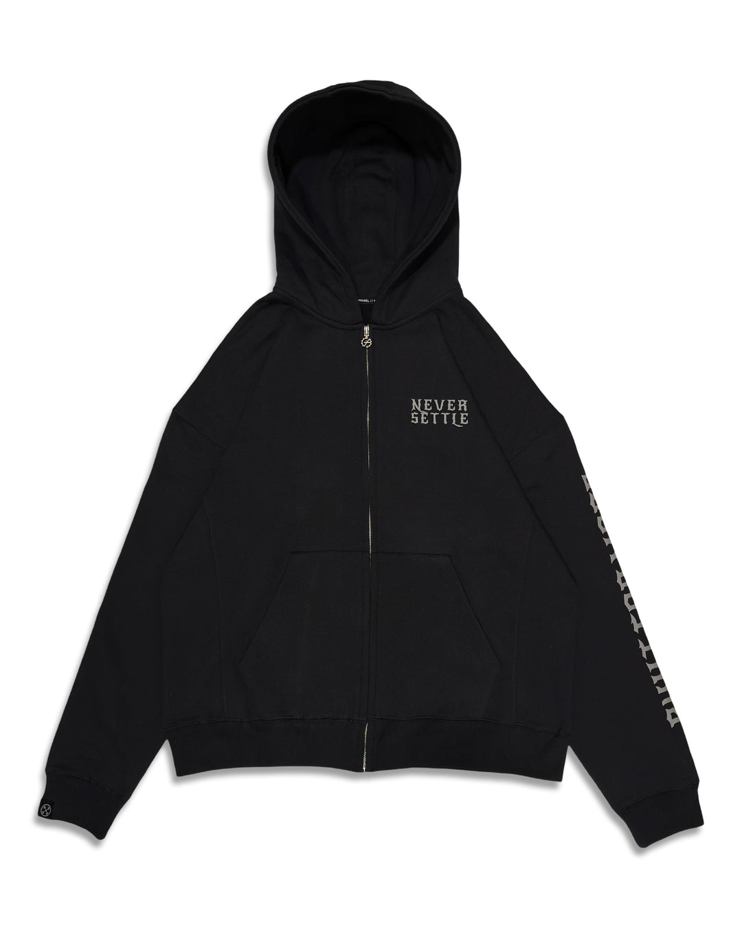 Never Settle Oversized Zip Jacket [Limited Edition]