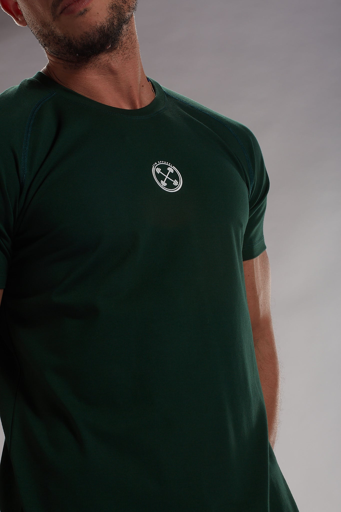 Bar-Basic Raglan T-shirt [Cotton] - T-Shirt - Gym Apparel Egypt